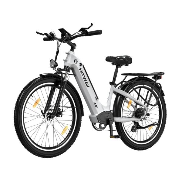 BK16 Elcykel (25 km/t) - Hvid