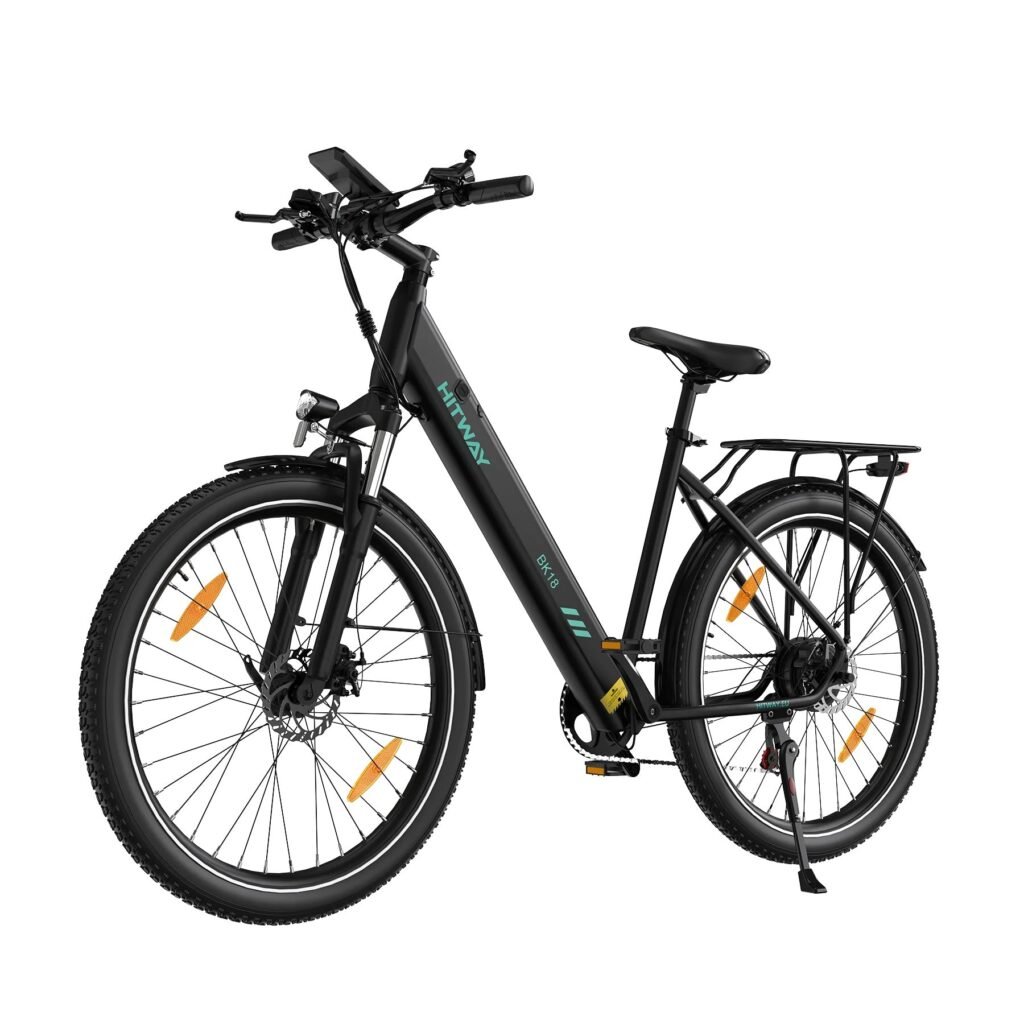 BK18 Elcykel (25 km/t) - Sort