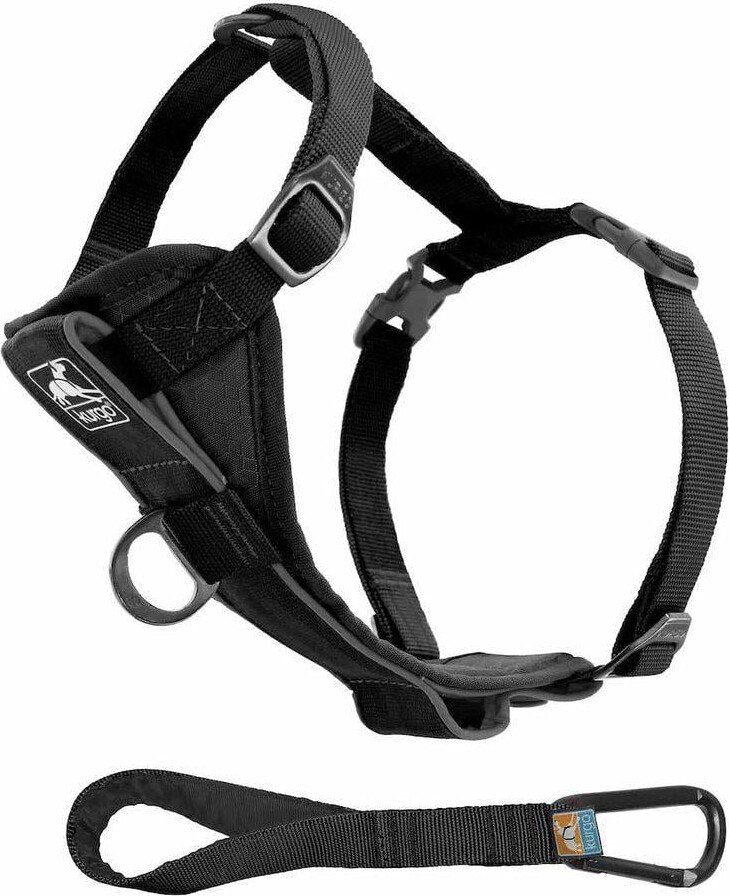 Kurgo - Bil Sele Tru-fit Hundesele Large 23-36kg Med Rem Til Sikkerheds Sele I Bil