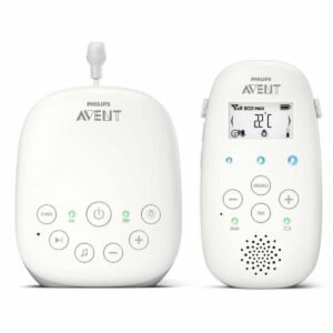 Philips Avent babyalarm - hvid, LCD, natlys
