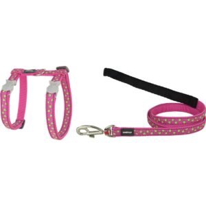 Red Dingo hundesele On Hot 21-35 cm - pink