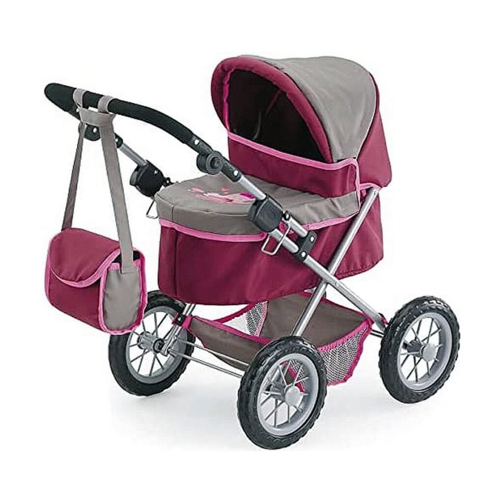 Reig Trendy Royal Special dukke-barnevogn 45 cm - Rød