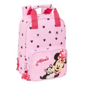 Minnie Mouse skoletaske - Naive Pink, 20 × 28 × 8 cm