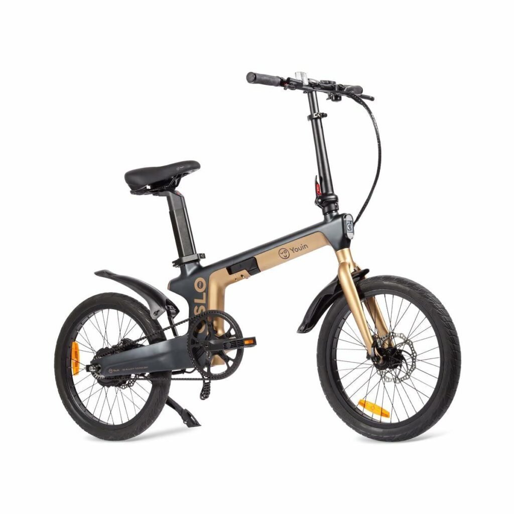 Elcykel Youin OSLO PRO BK1950 - sort/guldfarvet