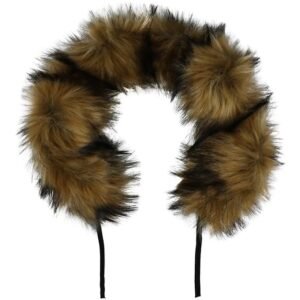 KongWalther Barnevogns Pels Kant - Brun