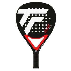 Tecnifibre Curva Club padel bat - sort glasfiber (Charcoal)